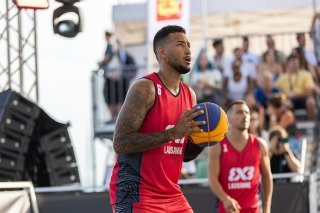 Westher Molteni ne défendra plus les couleurs de la Suisse en 3x3 KEYSTONE/PIERRE ALBOUY